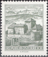 1967, Austria, Schattenburg Castle, Feldkirch (Vorarlberg), Buildings, Castles, MNH(**), Mi: 1232 - Ungebraucht