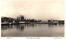 Spain Cadiz  Vintage Postcard Vista Desde Los Muelles  Real Photo - Cádiz