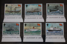 Großbritannien Isle Of Man 166-171 Postfrisch Schifffahrt #FR960 - Other & Unclassified