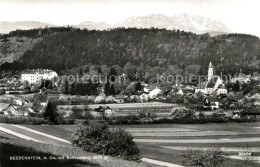 73603862 Seebenstein Ortsansicht Mit Kirche Felder Schneeberg Seebenstein - Autres & Non Classés