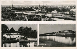 73603431 Muelheim Ruhr Wasserbahnhof Stadthalle Abendstimmung Muelheim Ruhr - Muelheim A. D. Ruhr