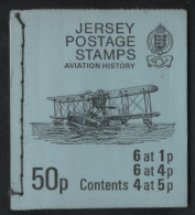 Jersey 1975 Booklet  Sc 35a 1p La Corbiere Lighthouse, Sc 41a 4p Map, Sc 42a 5p Mont Orgueil - Jersey