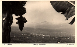 Spain Vista De La Orotava   Vintage Postcard  Real Photo - Tenerife