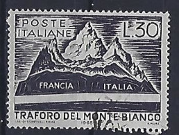 Italy 1965  Eroffnung Des Montblanc-Tunnels  (o) Mi.1184 - 1961-70: Oblitérés