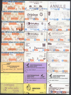 France. Paris. T+. Contremarque. Coupon. Annulé. SNCF. RATP. STIF - Europe