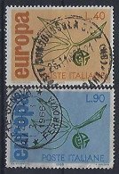 Italy 1965  Europa  (o) Mi.1186-1187 - 1961-70: Usados