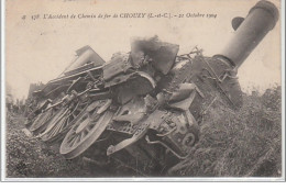 CHOUZY : L'accident De Chemin De Fer D'octobre 1904 - Très Bon état - Otros & Sin Clasificación