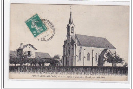 FONTGUENAND : Eglise Et Presbytere - Tres Bon Etat - Other & Unclassified