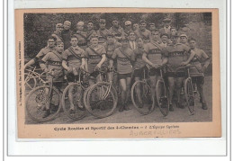 AUBERVILLIERS - Cercle Routier Et Sportif Des Quatre-Chemins - 1- L'équipe Cycliste  - Très Bon état - Aubervilliers