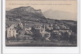 CLAIX : Vue Generale Et Le Rocher De Comboir. Au Fond, Le Massif De La Chartreuse - Tres Bon Etat - Claix