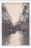 BESANCON : Inondation De Janvier 1919 Grande Rue, Les Transbordement - Tres Bon Etat - Besancon