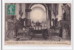 BAR-le-REGULIER : Intérieur De L'eglise, Stalles Du XIIe Siecle (monument Historique) - Tres Bon Etat - Altri & Non Classificati