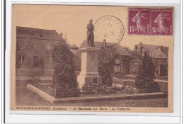 AUVILLIERS-les-FORGES : Le Monument Aux Morts, Le Presbytere - Tres Bon Etat - Sonstige & Ohne Zuordnung