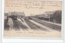 ASNIERES - Intérieur De La Gare - Très Bon état - Asnieres Sur Seine