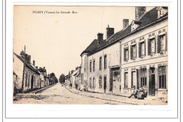 FOISSY : La Grande Rue - Tres Bon état - Other & Unclassified