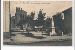 CHAMPIER : Place De L'eglise, Jeu De Boules, Petanque - Tres Bon Etat - Autres & Non Classés