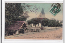 EAUBONNE : Le Petit Lavoir Et L'eglise (toillée) - Tres Bon Etat - Ermont-Eaubonne