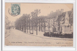 CREPY-en-VALOIS : Place Gambetta, Monument Des Veterans - Tres Bon Etat - Crepy En Valois