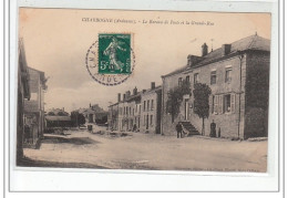 CHARBOGNE - Le Bureau De Poste Et La Grande-Rue - Très Bon état - Autres & Non Classés