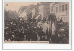 BOURGES - Funérailles Des Victimes De L'explosion Du 2 Novembre 1907 - Très Bon état - Bourges