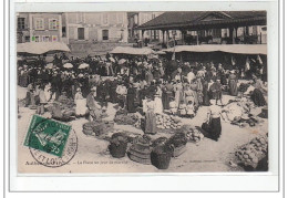 AUTHON DU PERCHE - La Place Un Jour De Marché - Très Bon état - Autres & Non Classés