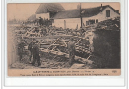 Catastrophe De COURVILLE Près CHARTRES 14 Février 1911 - Très Bon état - Courville