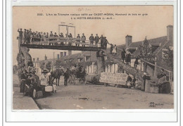 Arc De Triomphe Rustique édifié Par CADET-MORIN, Marchand De Bois En Gros à LAMOTTE BEUVRON - Très Bon état - Lamotte Beuvron