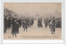 Congrès De VERSAILLES - Election Présidentielle 1913 - La Foule Attend Le Départ De Poincaré  - Très Bon état - Versailles