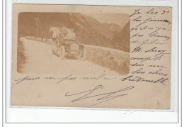 AIX LES BAINS - CARTE PHOTO - Automobile - Très Bon état - Aix Les Bains