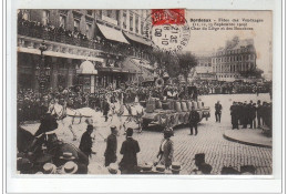 BORDEAUX Fête Des Vendanges - Septembre 1909 - Char Du Liège Et Des Bouchons - Très Bon état - Bordeaux