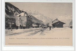 BOURG D'OISANS - Hôtel De L'Oberland Et La Chaîne De Belledonne - Très Bon état - Bourg-d'Oisans