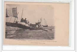 AUDIERNE - Bénédiction De La Mer Par Mgr L'Evêque De Quimper à Bord Du Bateau De Sauvetage - Très Bon état - Audierne