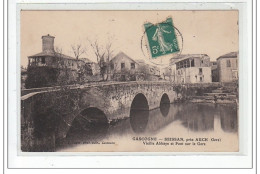 CASCOGNE : Vielle Abbaye Et Pont Sur Le Gers - Tres Bon état - Altri & Non Classificati