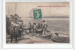 CAPBRETON : Sur Les Quais - Arrivée D'un Bateau Sardinier - Tres Bon état - Capbreton