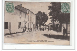 Environs De PONS - Une Rue De PERIGNAC Et Le Bureau De La Poste Et Du Télégraphe - Très Bon état - Sonstige & Ohne Zuordnung