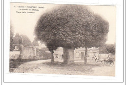 COEUILLY-CHAMPIGNY : La Poterne Du Chateau, Place De La Fontaine - Tres Bon Etat - Autres & Non Classés