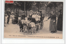 Bois De VINCENNES - Voitures Aux Chèvres Du Lac De SAINT MANDE - Très Bon état - Saint Mande