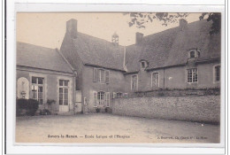 AUVERS-le-HAMON : Ecole Laique Et L'hospice - Tres Bon Etat - Autres & Non Classés