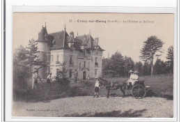 CROUY-sur-OURCQ : Le Chateau De Bellevue - Tres Bon Etat - Autres & Non Classés