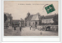 EN BERRY - GENOUILLY - Place De L'Eglise Et Presbytère - Très Bon état - Sonstige & Ohne Zuordnung