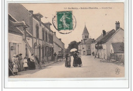 EN BERRY - SAINTE THORETTE - Grande Rue - Très Bon état - Autres & Non Classés