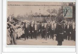 BORDEAUX - Le Président De La République Et Les Ministres Au Kiosque Maggi - Très Bon état - Bordeaux