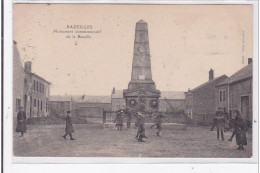 BAZEILLES : Monument Commemoratif De La Bataille - Tres Bon Etat - Autres & Non Classés