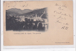 CASTELLANE : Vue Generale - Tres Bon Etat - Castellane
