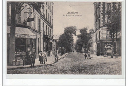 ASNIERES - La Rue De Colombes - Très Bon état - Asnieres Sur Seine