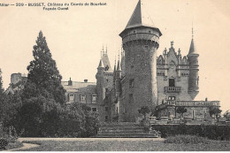 BUSSET : Chateau Du Comte De Bourbon Facade Ouest - Tres Bon Etat - Autres & Non Classés