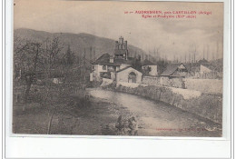 AUDRESSIEN, Près CASTILLON - Eglise Et Presbytère - Très Bon état - Altri & Non Classificati