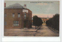 AUBENTON - L'avenue De La Gare - Très Bon état - Autres & Non Classés