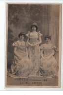 CHALON SUR SAONE - Carnaval 1909 - Les Trois Reines - Très Bon état - Chalon Sur Saone