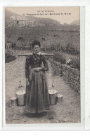 AUVERGNE : Porteuse De Lait Des Environs De Murat - Tres Bon état - Sonstige & Ohne Zuordnung